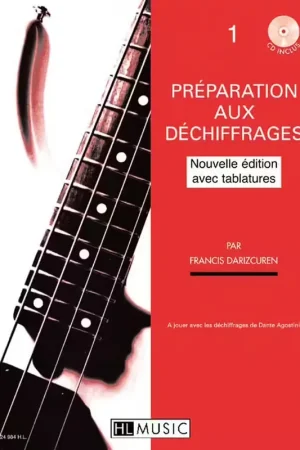Lemoine Darizcuren Francis - Preparation Au Dechiffrage Vol.1 et 2 + CD - Guitare Basse | Direct fabricant
