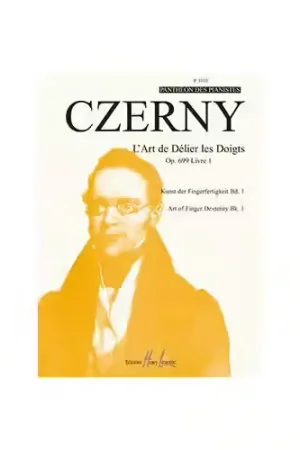 Retour facile - Lemoine Czerny Carl - Art De Delier Les Doigts Op.699 Vol.1 - Piano