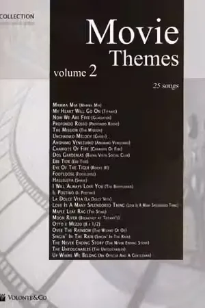 Produit phare - Volonte&Co Movie Themes Collection Vol.2 25 Songs - PVG
