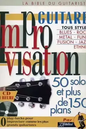 Jjrebillard Improvisation Guitare + CD | Best-seller