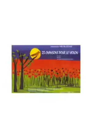 Disponible maintenant | Combre Metratone Alexandre Gradinarov - 23 Chansons Pour Le Violon