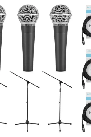 Shure Pack Triple SM58 | Promo exceptionnelle