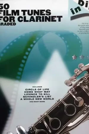 Wise Publications DIP IN 50 FILM TUNES FOR GRADED CLARINET | Coup de cœur des clients