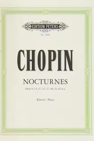 Nouveau lancement - Edition Peters Chopin - Nocturnes