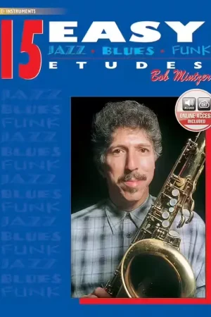 Alfred Publishing 15 Easy Études Jazz, Blues, Funk Instruments Mib - Mintzer | Bien noté