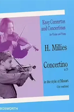 Achetez dès aujourd'hui | Bosworth Millies H. - Concertino In D - Violon Piano