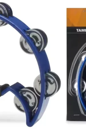 Stagg Tambourin 1/2 Lune 16 Cymbalettes Bleu - Tout juste ajouté