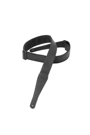Levys 5 CM Cuir Pleine Fleur avec Rembourrage Black | Fin de série