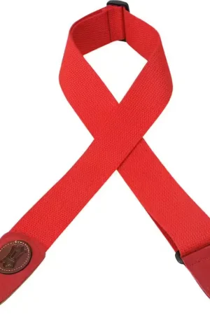 Levys 5 CM Coton avec Logo Levy's en Cuir Rouge - Stock limité