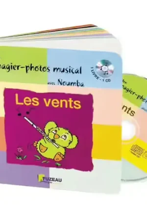 Fuzeau Saint-james Guillaume - Mon Imagier-photos Musical Avec Noumba Les Vents - Livre + CD - Déstockage