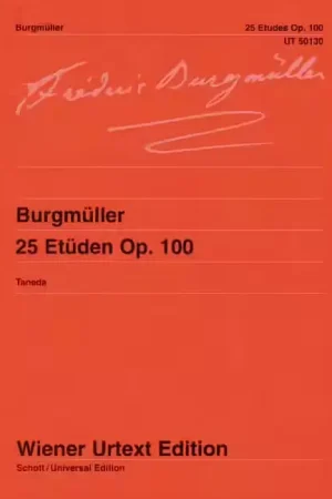 Fin de série - Wiener Urtext Edition Burgmuller F. - 25 Etuden Op. 100 - Piano