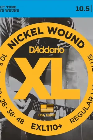 Coup de cœur des clients - D'addario And Co EXL110+ Nickel Wound Regular Light Plus 10.5-48