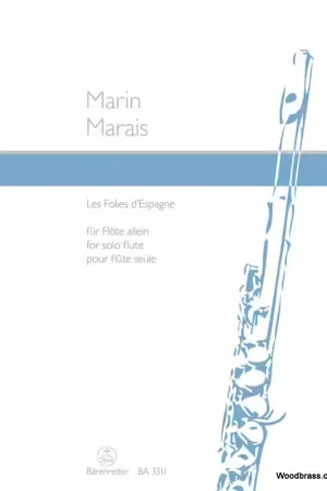 Barenreiter Marais Marin - Folies D'espagne - Flute Solo | Envoi rapide