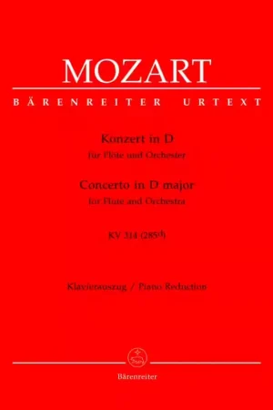 Barenreiter Moz W.A. - Concerto En Re Majeur Kv 314 (285D) - Flute Piano | Prix mini