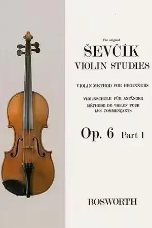 Cette semaine uniquement | Bosworth Sevcik - Violin Studies Op. 6 Part 1 - Violon