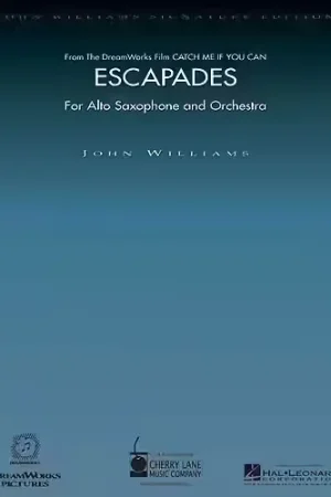 Très bien noté | Hal Leonard Williams John - Escapades - Sax Alto / Piano