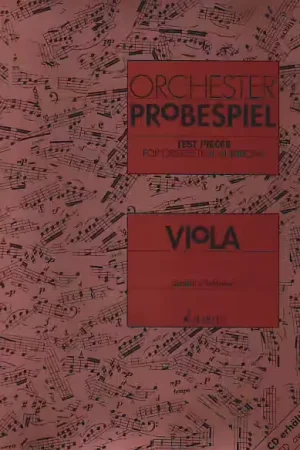 Incontournable - Schott ORCHESTER-probespiel - Viola