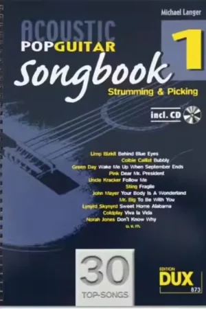 Plus que quelques jours - Edition Dux Langer M. - Acoustic Pop Guitar Songbook 1