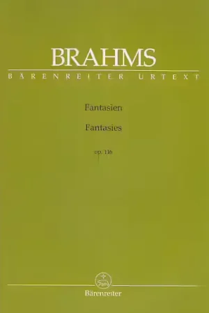 Barenreiter Brahms Johannes - Fantasien Op.116 - Piano - Ajoutez au panier