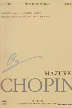 Stock presque épuisé - PWM Chopin F. - Mazurkas - Piano
