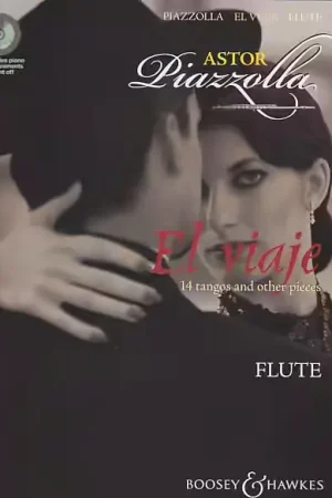 Disponible maintenant - Boosey & Hawkes Piazzolla Astor - El Viaje + Cd - Flute Piano