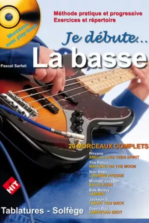 Hit Diffusion Je Débute La Basse - Sarfati - Vente flash