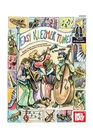 Dernier arrivage - Mel Bay Phillips Stacy - Easy Klezmer Tunes + Audio Online - Violin