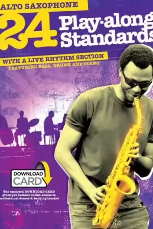 Commandez dès aujourd'hui - Wise Publications 24 Play Along Standards - Alto Saxophone