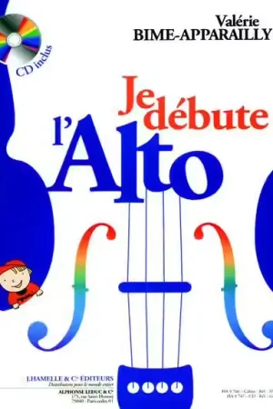 Derniers jours - Hamelle Editeurs Je Débute L'Alto Vol.1 - Bime-Apparailly