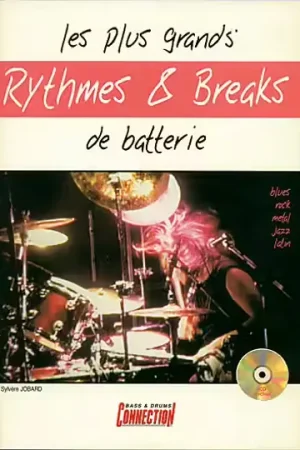 Play Music Publishing Jobard Sylvere - Grands Rythmes & Breaks + CD - Batterie - Super offre