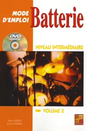 Stock presque épuisé | Play Music Publishing Thievon Eric - Batterie Mode D'emploi Intermediaire + DVD - Batterie