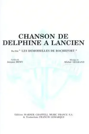 Fin de série | Carisch Legrand Michel - Chanson De Delphine A Lancien - Piano Ch