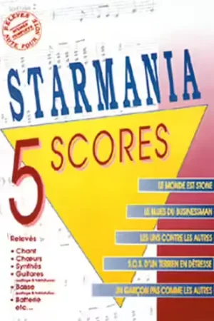 Musicom BERGER M. PLAMONDON L. - 5 SCORES STARMANIA - Prix réduit