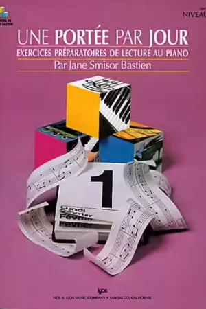 Carisch Bastien Jane Smisor - Une Portee Par Jour Vol. 1 - Piano - Offre à durée limitée