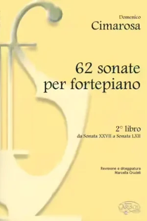 Se termine bientôt | Carisch Cimarosa Domenico - 62 Sonate Per Piano Vol .2 - Piano