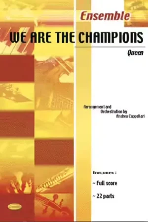 Carisch QUEEN - WE ARE THE CHAMPIONS - ENSEMBLE MUSICAL | Dernier arrivage