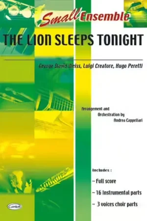 Carisch LION SLEEPS TONIGHT - ENSEMBLE MUSICAL (REDUIT) | Offre exclusive