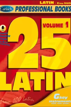Carisch 25 Latin + Audio - Instruments En Do | Nouveau
