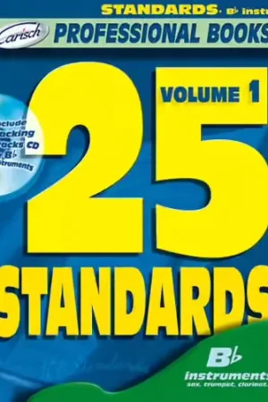 Carisch 25 Standard + CD - Instruments En Sib | Ajoutez au panier