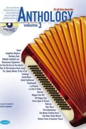 Bonne affaire | Carisch CAPPELLARI A. - ANTHOLOGY VOL. 3 + CD - ACCORDEON