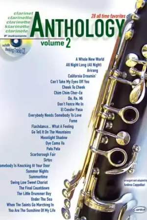 Produit tendance | Carisch Cappellari A. - Anthology Vol.2 + CD - Clarinette