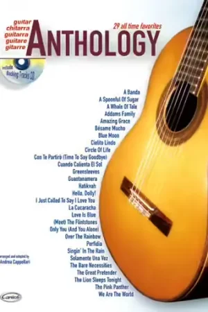 Incontournable - Carisch Cappellari A. - Anthology Vol.1 + CD - Guitare