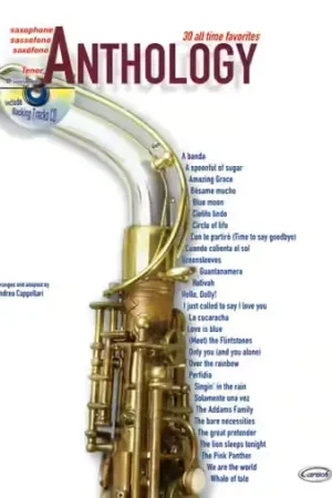 Commandez dès aujourd'hui | Carisch Cappellari A. - Anthology Vol.1 + CD - Saxophone Ténor