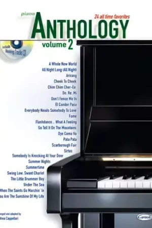 Prix usine | Carisch Cappellari A. - Anthology Vol.2 + CD - Piano