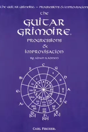 Carl Fischer Kadmon Adam - Grimoire Progressions & Improvisations - Guitare - Prêt à expédier