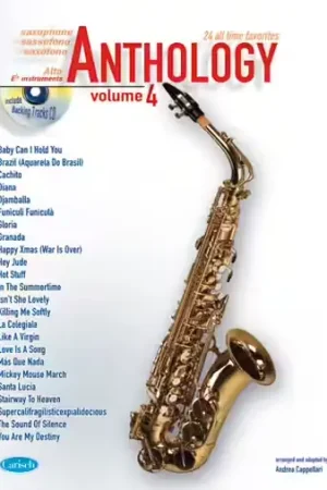 Premium - Carisch Cappellari Andrea - Anthology Vol.4 + CD - Saxophone Alto