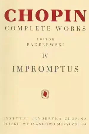 Économisez maintenant - PWM Chopin F. - Impromptus - Piano
