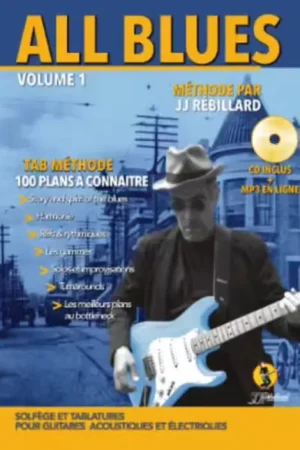 Jjrebillard Rebillard J.J - All Blues + CD - Guitare Tab - Prix exceptionnel
