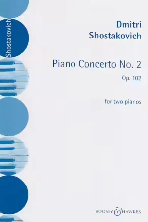 Quantité limitée | Boosey & Hawkes CHOSTAKOVITCH D. - CONCERTO N° 2 OP. 102 - 2 PIANOS