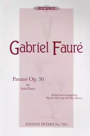 Prix réduit | Edition Peters Faure G. - Pavane Op. 50 - Piano